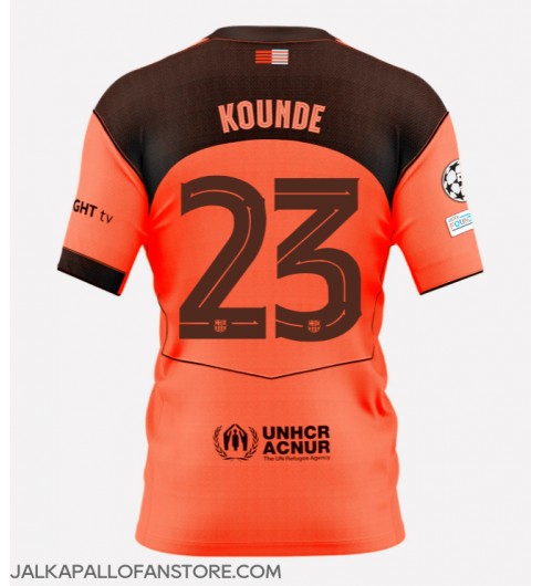 Barcelona Jules Kounde #23 Kolmaspaita 2025-26 Lyhythihainen Barcelona Jules Kounde #23 Kolmaspaita 2025-26 Lyhythihainen